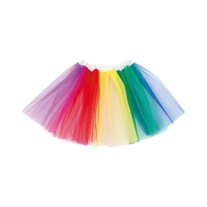㈱アーテックフリフリスカート レインボー チュールスカート 1枚(ご注文単位1枚)【直送品】