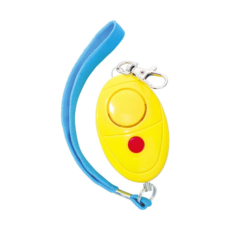 ㈱アーテック防犯ブザーレモンタイプ(単4電池付) 1個(ご注文単位1個)【直送品】