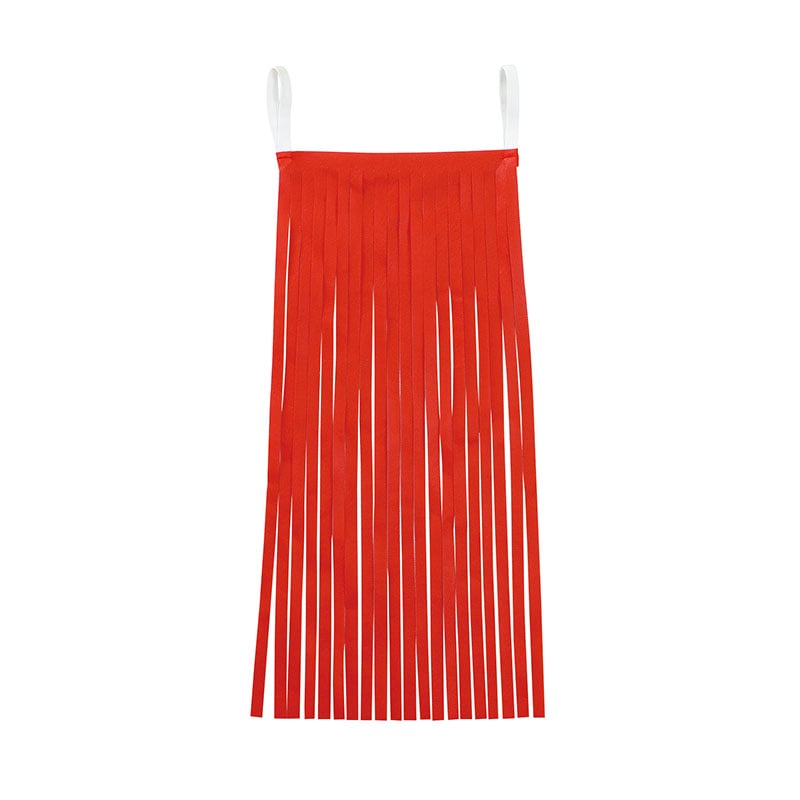 ㈱アーテックカラフルフリンジ 赤 1個(ご注文単位1個)【直送品】