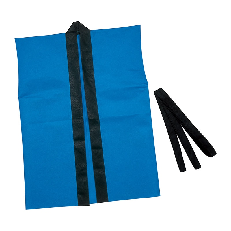 ㈱アーテックカラー不織布ハッピ子供用袖無 S 青 1枚(ご注文単位1枚)【直送品】