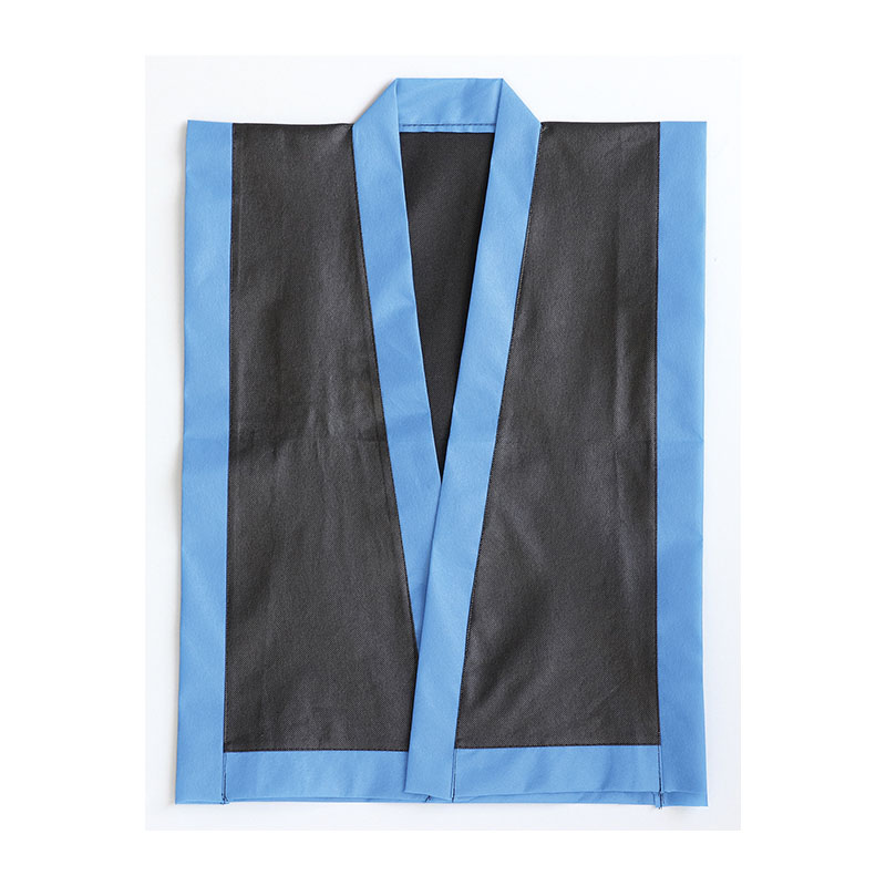㈱アーテックカラー不織布 エイサー打掛 黒(襟青)S 帯付 1枚(ご注文単位1枚)【直送品】
