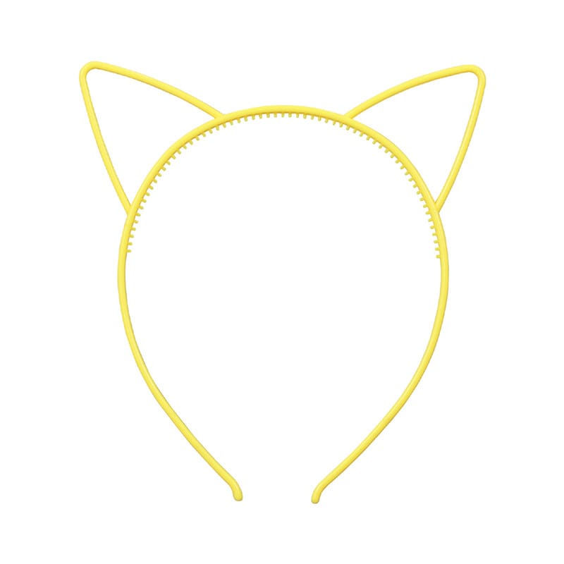 ㈱アーテック耳付きカチューシャ　イエロー 1個（ご注文単位1個）【直送品】