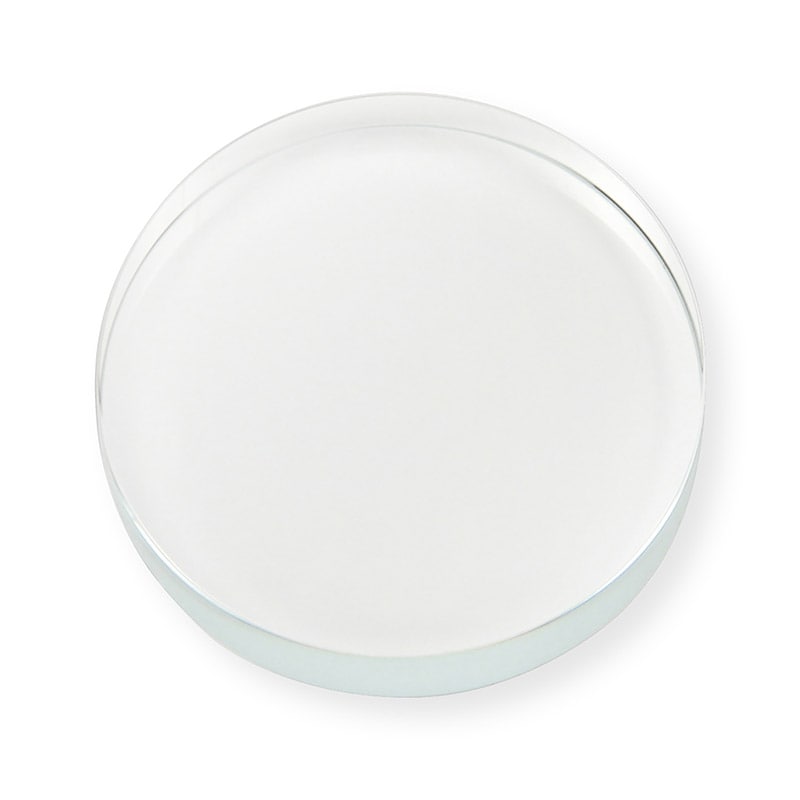 ㈱アーテッククリスタルペーパウェイト 丸型 75φ×19mm 1個(ご注文単位1個)【直送品】