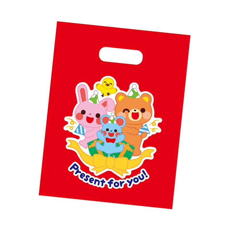 ㈱アーテックプレゼント袋　小（マチ無し）100枚 1セット（ご注文単位1セット）【直送品】