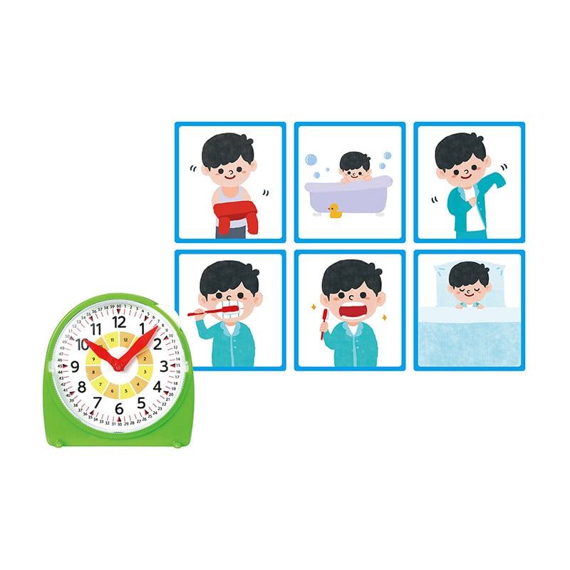 ㈱アーテック配列イラストカード 時計セット 1セット(ご注文単位1セット)【直送品】