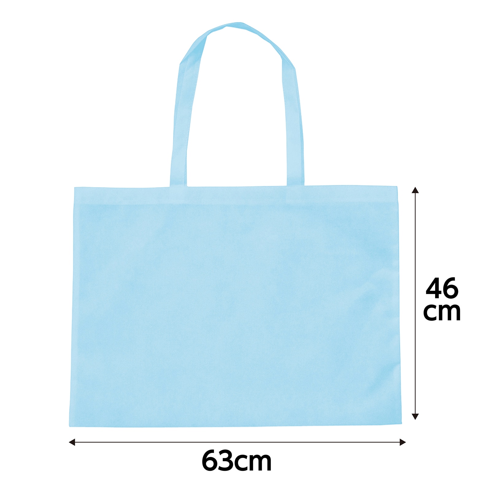 ㈱アーテック作品収納バック大不織布製　水色 1枚（ご注文単位1枚）【直送品】