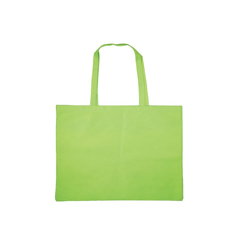 ㈱アーテック作品バック不織布製　大　マチ付（5cm）　黄緑 1枚（ご注文単位1枚）【直送品】