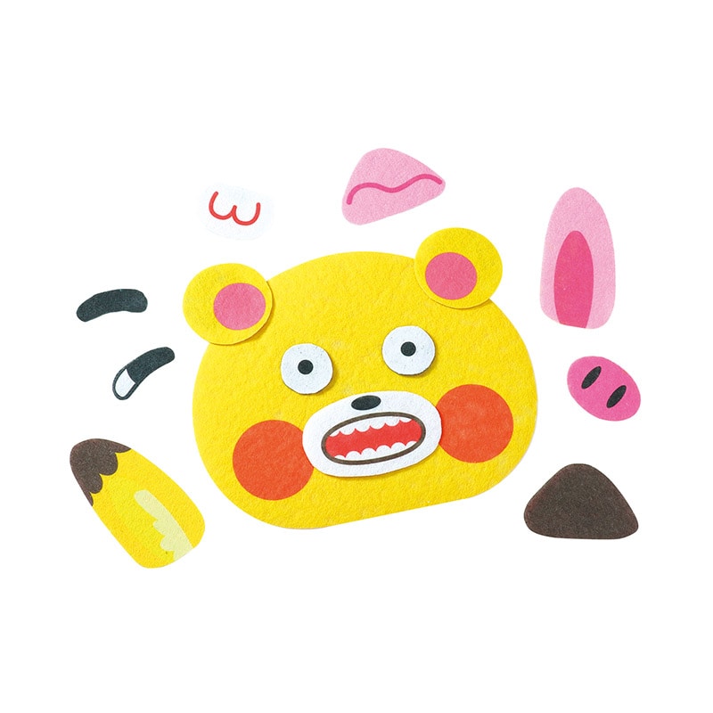 ㈱アーテックフェルトのどうぶつふくわらい 1個(ご注文単位1個)【直送品】