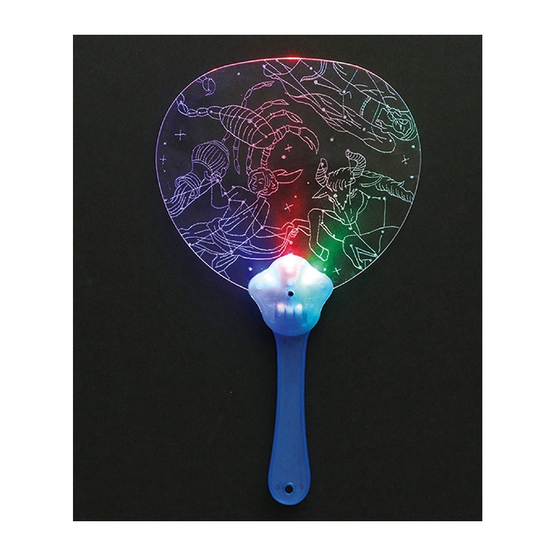 ㈱アーテック光るうちわ 1枚(ご注文単位1枚)【直送品】