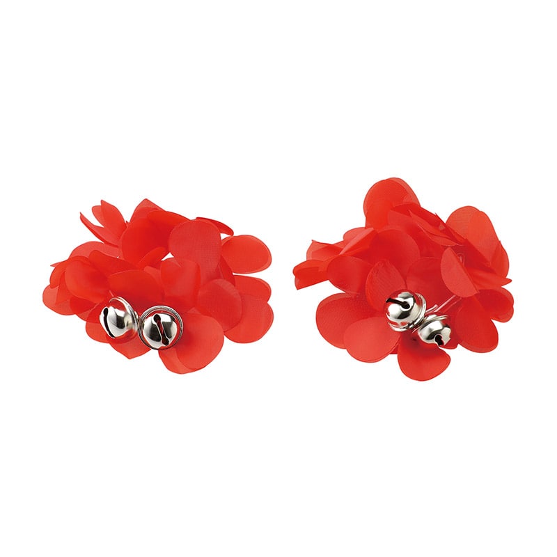 ㈱アーテックはなのうでわ 小(鈴付き) 赤 1組(ご注文単位1組)【直送品】