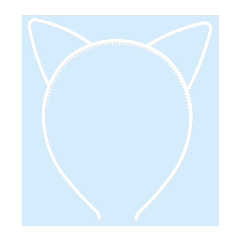 ㈱アーテック耳付きカチューシャ ホワイト 1個(ご注文単位1個)【直送品】