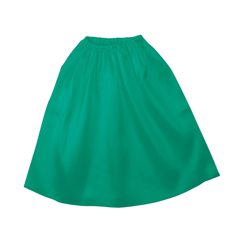 ㈱アーテックソフトサテンマント・スカート ストレート 緑 1枚(ご注文単位1枚)【直送品】
