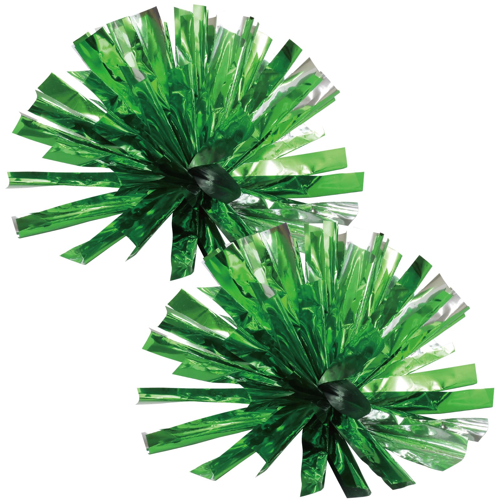 ㈱アーテックらくらくチアポンポン グリーンシルバー 1組(ご注文単位1組)【直送品】