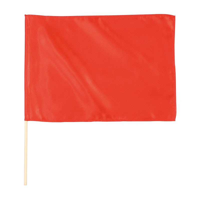 ㈱アーテックサテン中旗 メタリックレッド φ12mm 1本(ご注文単位1本)【直送品】