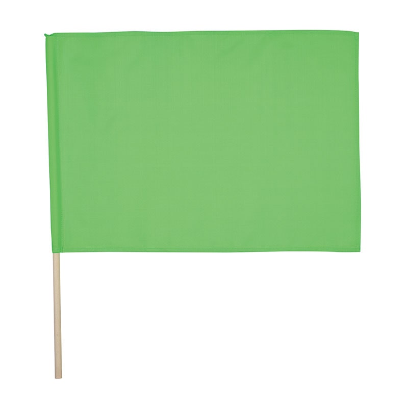 ㈱アーテック中旗 蛍光グリーン φ12mm 1本(ご注文単位1本)【直送品】