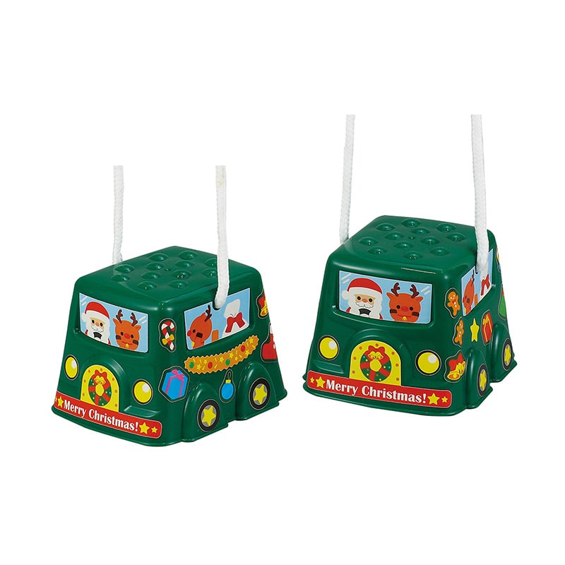 ㈱アーテックスタンプぽっくり サンタカー(シール) 1組(ご注文単位1組)【直送品】