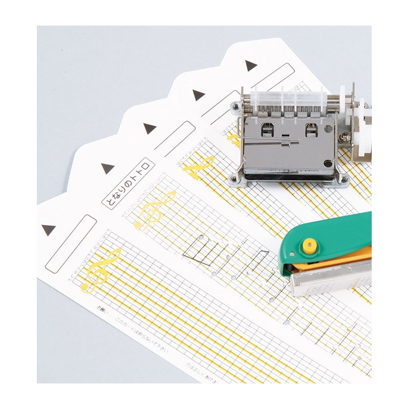 ㈱アーテックカルテット2　作曲用楽譜カード　1枚 1枚（ご注文単位1枚）【直送品】