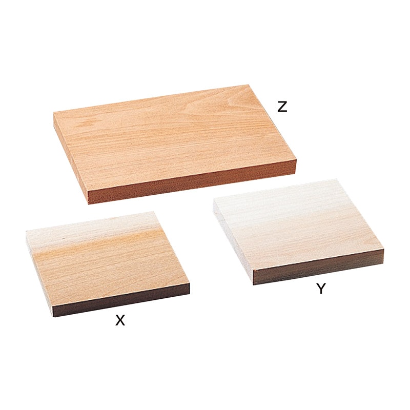 ㈱アーテック共同木彫板　Z（桂170×130×14mm） 1枚（ご注文単位1枚）【直送品】