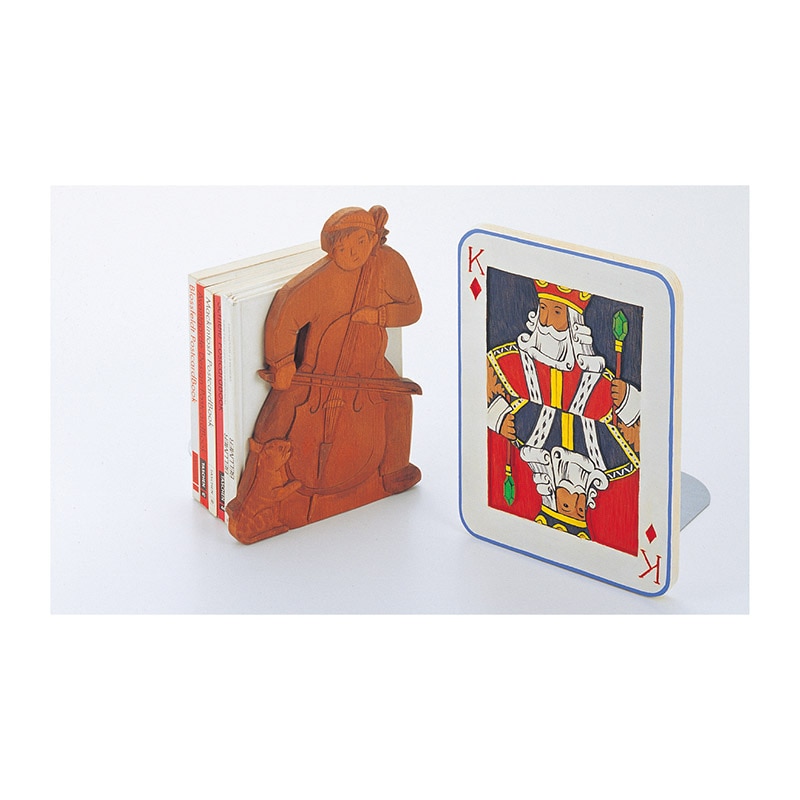 ㈱アーテック木彫ブックエンド（桂） 1個（ご注文単位1個）【直送品】