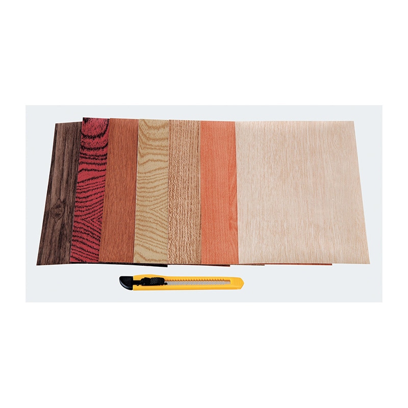 ㈱アーテックウッドシート　7色セット（カッター付） 1セット（ご注文単位1セット）【直送品】