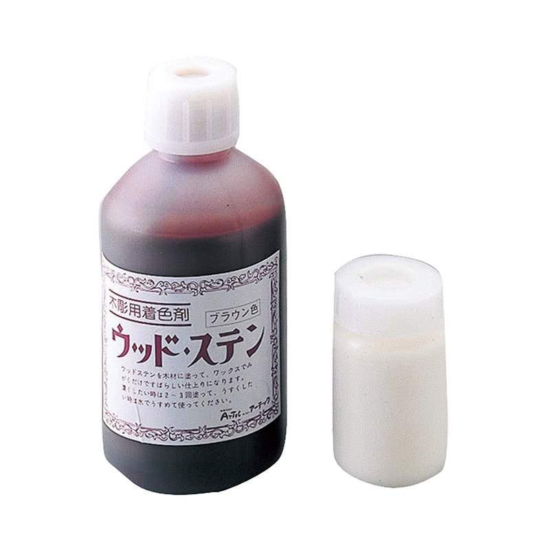 ㈱アーテックウッドステン 水性 500cc ブラウン 1個(ご注文単位1個)【直送品】