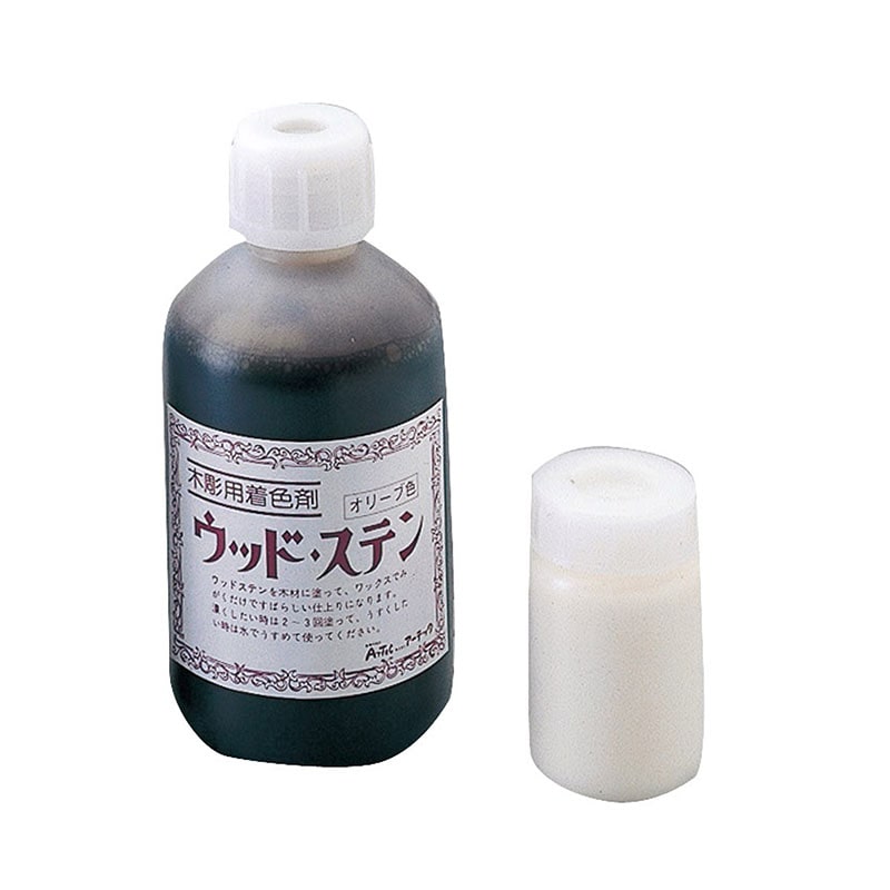 ㈱アーテックウッドステン 水性 500cc オリーブ 1個(ご注文単位1個)【直送品】