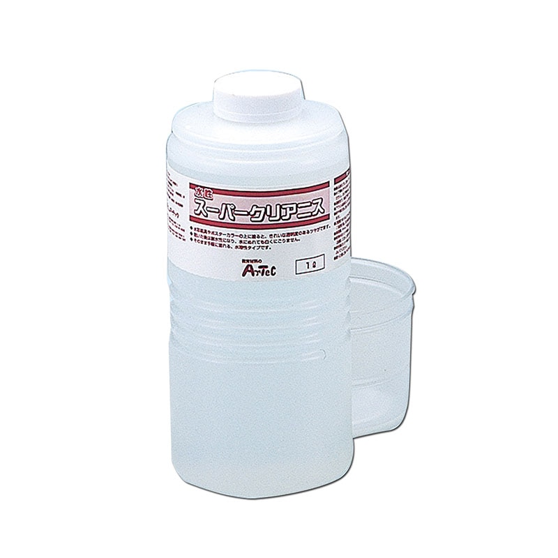㈱アーテックスーパークリア(1L)ー水性つやだしニス 1本(ご注文単位1本)【直送品】