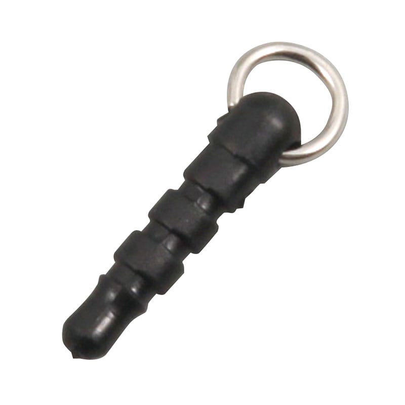 ㈱アーテックイヤフォンジャック黒 丸カン付(10個組) 1組(ご注文単位1組)【直送品】