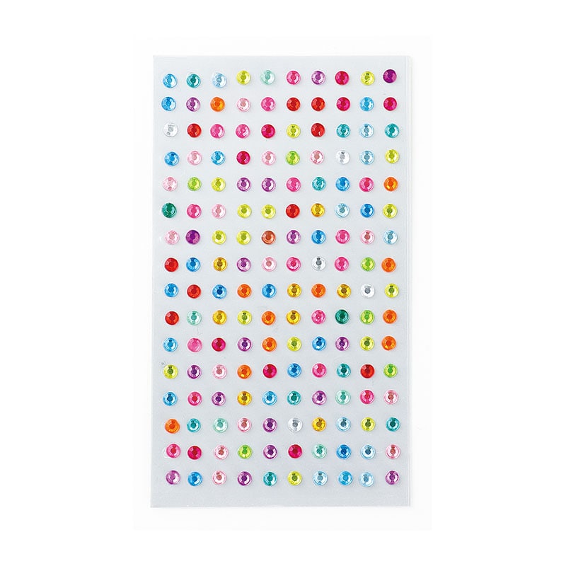 ㈱アーテックカラフル!ラインストーンシール 1枚(ご注文単位1枚)【直送品】