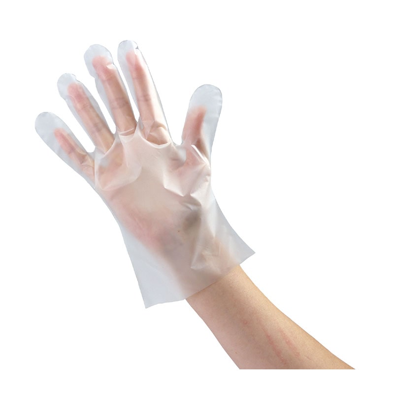 ㈱アーテックフィットTPE手袋 Mサイズ 100枚入 1個(ご注文単位1個)【直送品】