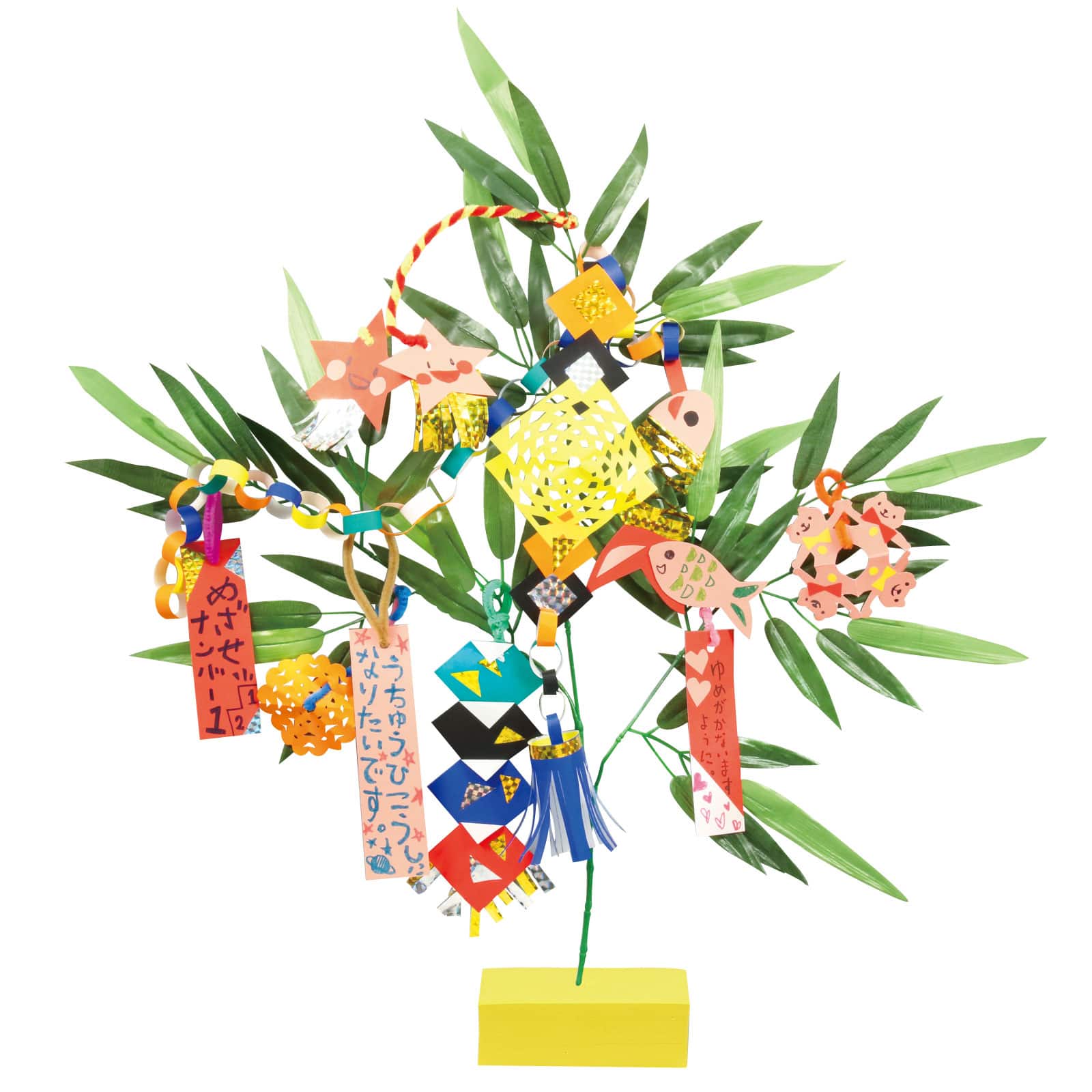 ㈱アーテック七夕個人セット土台付 1セット(ご注文単位1セット)【直送品】