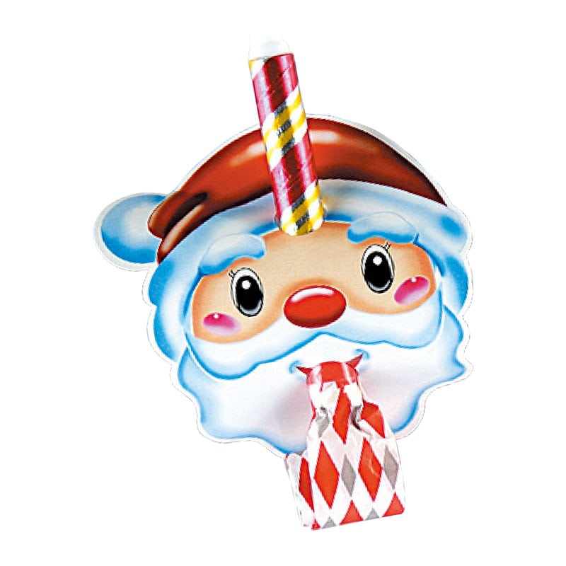 ㈱アーテック4色アソート サンタお面巻取り笛1P 1個(ご注文単位1個)【直送品】