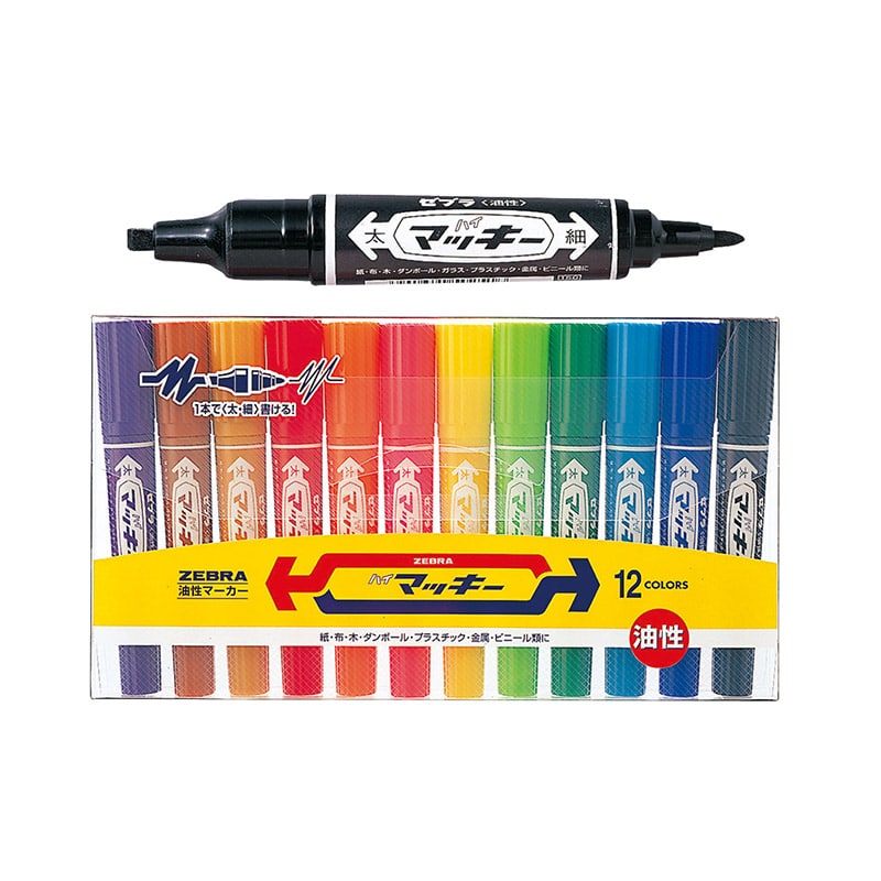 ㈱アーテックハイマッキー12色セット(油性)MC12C 1個(ご注文単位1個)【直送品】