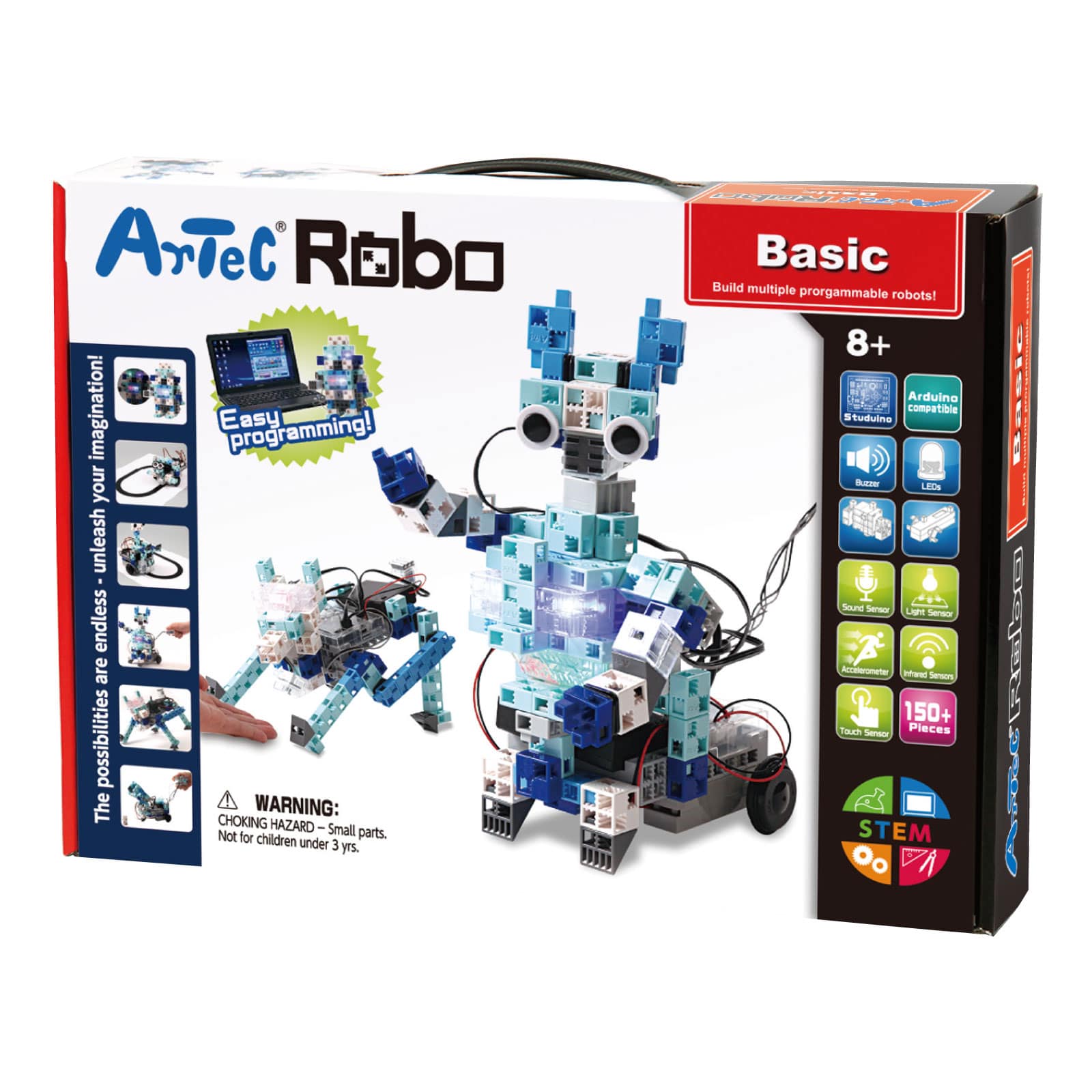 ㈱アーテックArtecブロックアーテックロボ ベーシック 1セット(ご注文単位1セット)【直送品】