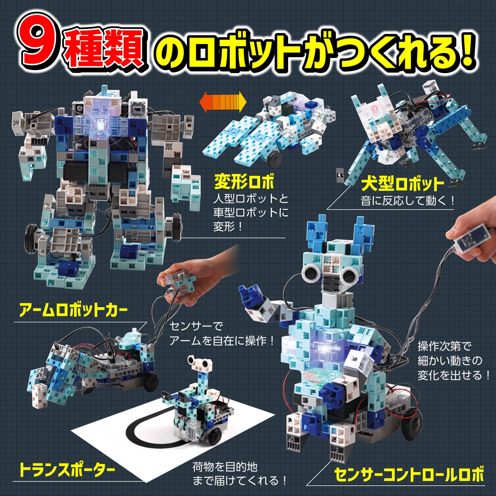 ㈱アーテックArtecブロックアーテックロボ　アドバンス 1セット（ご注文単位1セット）【直送品】