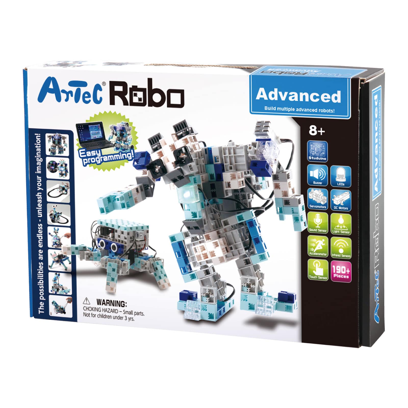 ㈱アーテックArtecブロックアーテックロボ　アドバンス 1セット（ご注文単位1セット）【直送品】