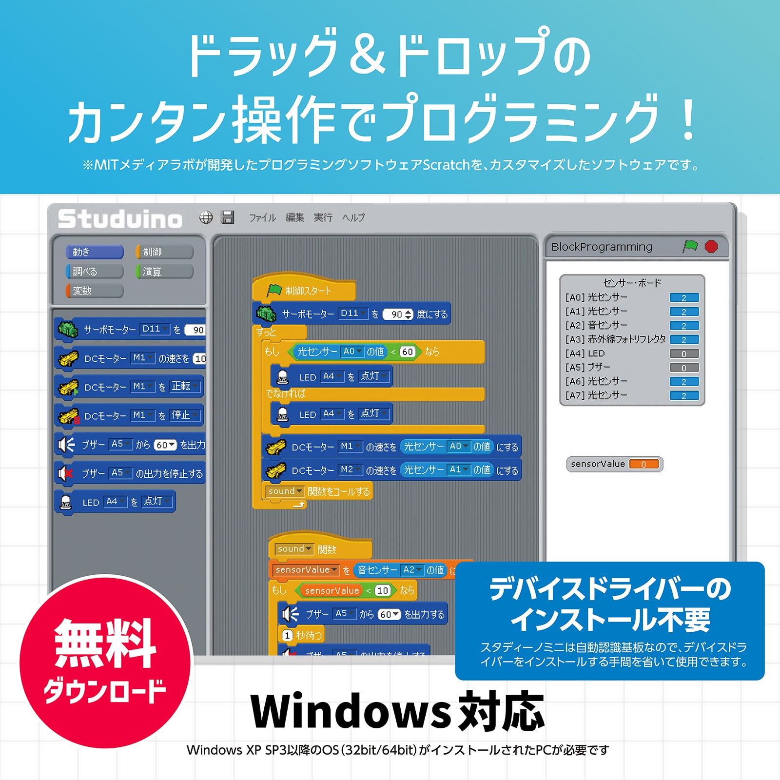 ㈱アーテックStuduino mini(スタディーノミニ) 1個(ご注文単位1個)【直送品】