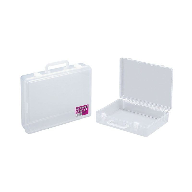 ㈱アーテックA4アタッシュケース　透明 1個（ご注文単位1個）【直送品】