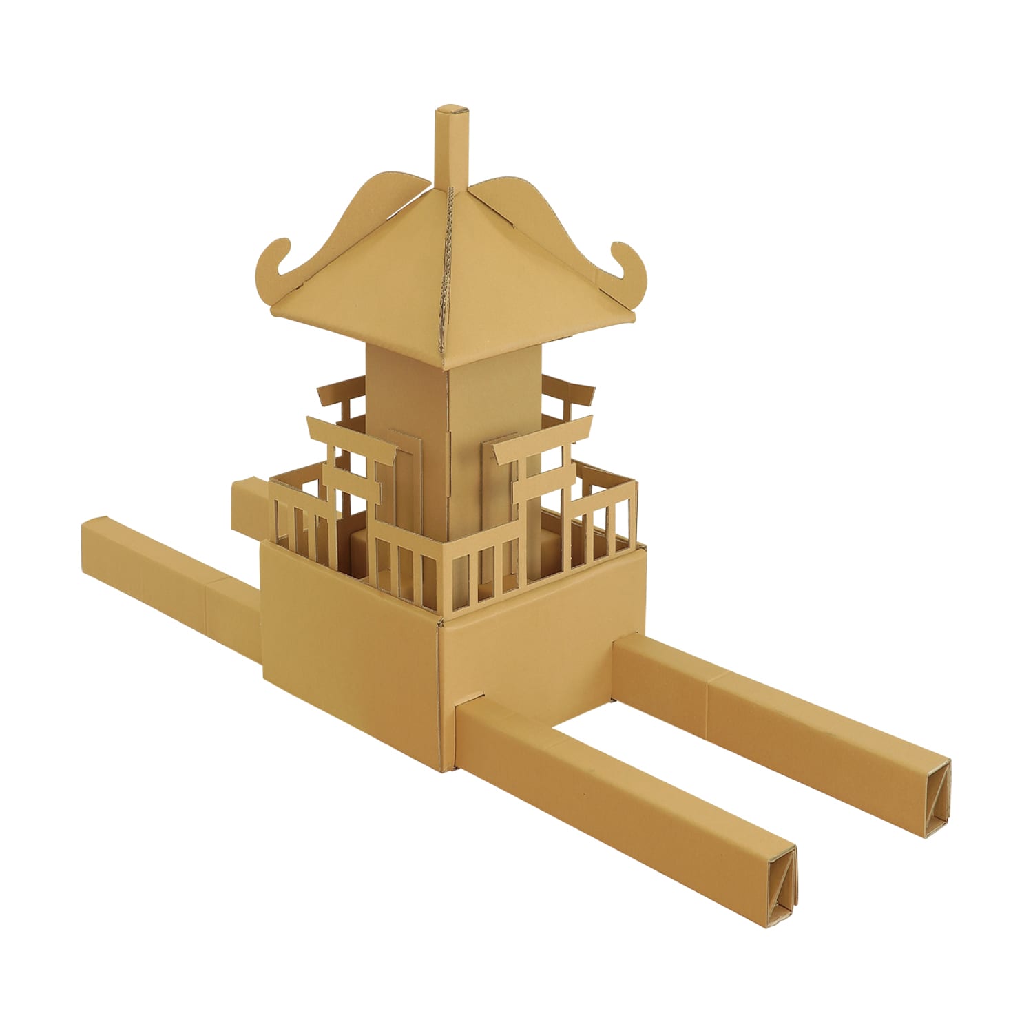 ㈱アーテック 組立式ダンボールおみこし1個(ご注文単位1個)【直送品】