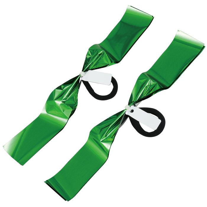 ㈱アーテック ハンドフリーチアポンポン名札付 グリーンシルバー1組（ご注文単位1組）【直送品】