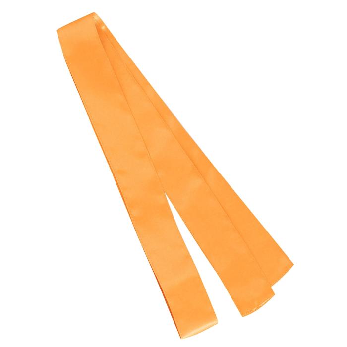 ㈱アーテック ソフトサテンロングハッピ L 橙(ハチマキ付)1個(ご注文単位1個)【直送品】