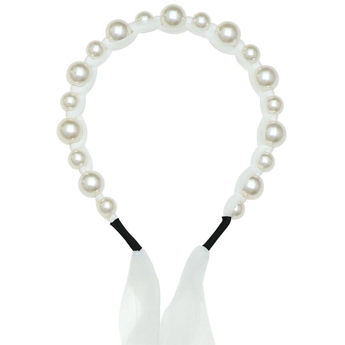 ㈱アーテック カチューシャ パール ホワイト1個（ご注文単位1個）【直送品】