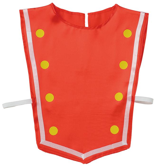 ㈱アーテック ソフトサテン マーチングトップ 赤1枚（ご注文単位1枚）【直送品】