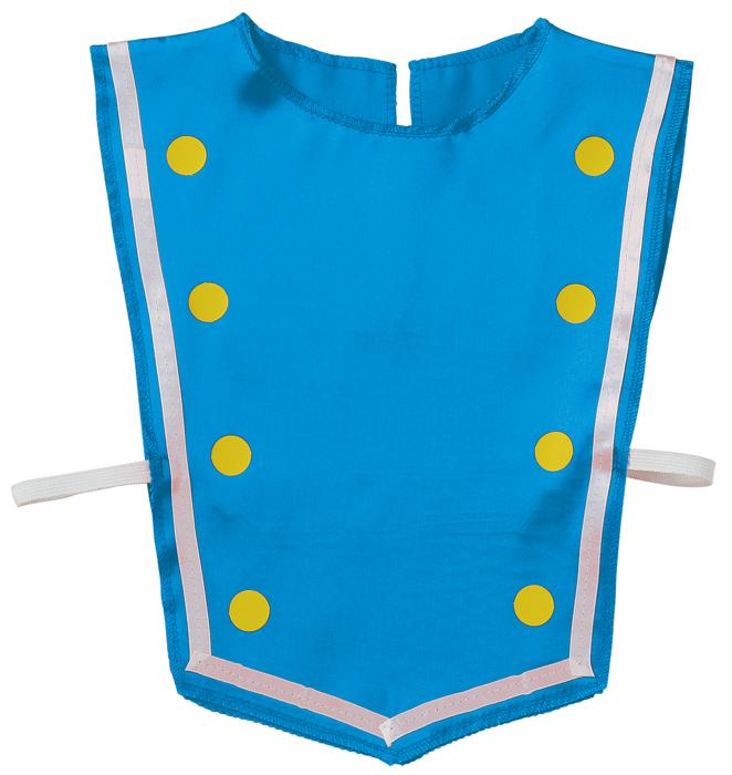 ㈱アーテック ソフトサテン マーチングトップ 青1枚（ご注文単位1枚）【直送品】