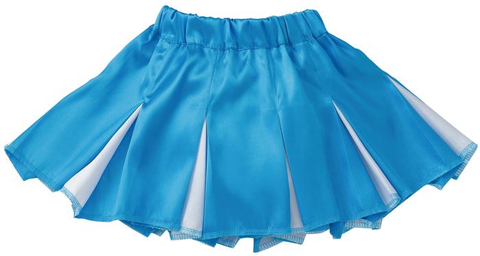 ㈱アーテック ソフトサテン プリーツスカート 青×白1枚(ご注文単位1枚)【直送品】