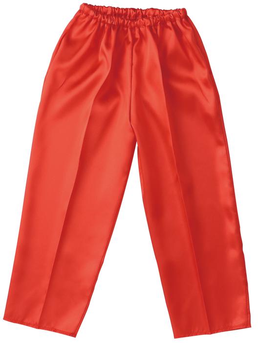 ㈱アーテック ソフトサテンズボン テーパード J 赤1枚（ご注文単位1枚）【直送品】