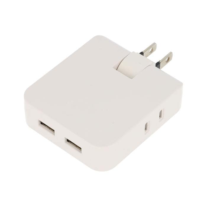 ㈱アーテック USBポート付コンセントタップ1個（ご注文単位1個）【直送品】