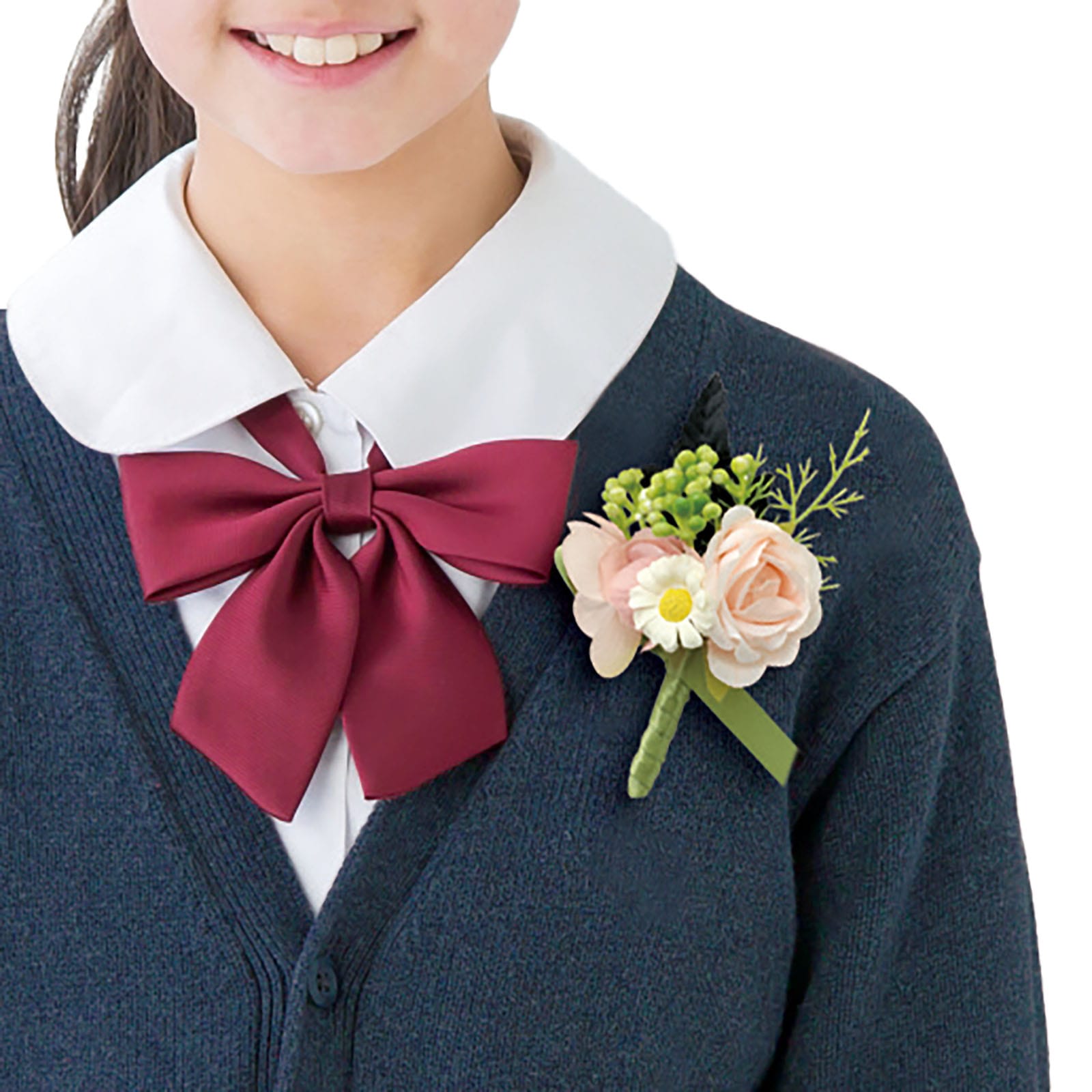 ㈱アーテック コサージュ ピンクフラワー1個(ご注文単位1個)【直送品】