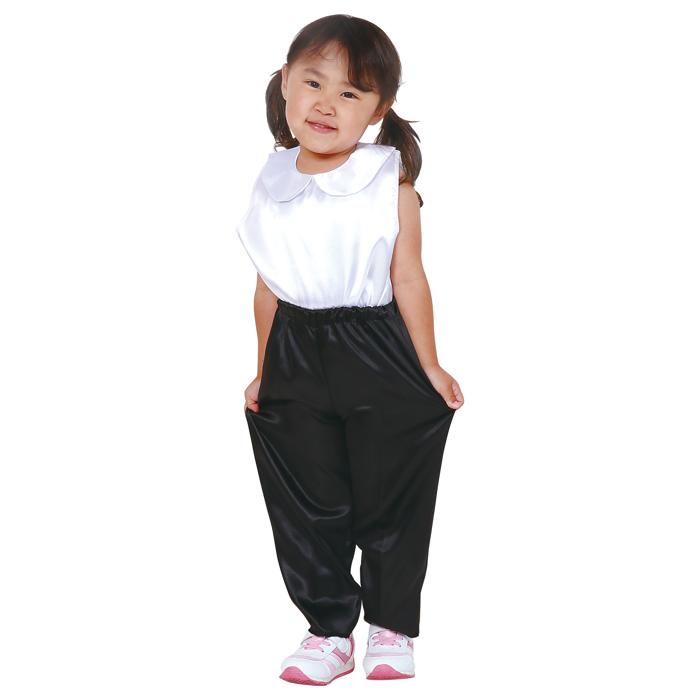 ㈱アーテック ソフトサテン シャツ 丸襟付 C 白1枚(ご注文単位1枚)【直送品】