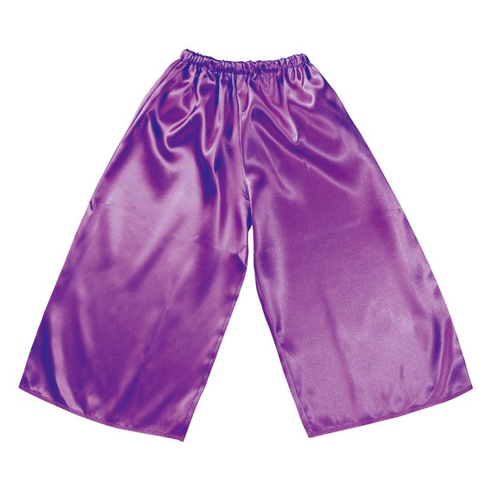 ㈱アーテック ソフトサテン ズボン C 紫1枚（ご注文単位1枚）【直送品】